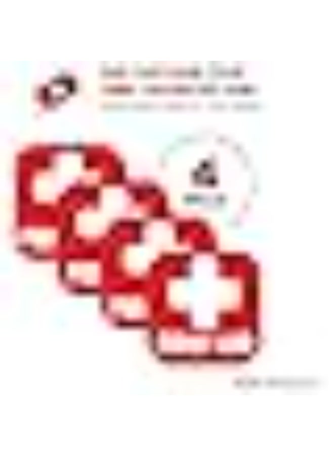 Sticky Expressions First Aid Label Sticker Set - Durable and Waterproof with Strong Adhesive for Use on First Aid Boxes and Emergency Kits (4 Pieces) - Image 5